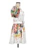 Shein Floral White Cocktail Dress Size L - photo 4