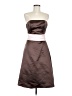 Bill Levkoff 100% Polyester Brown Cocktail Dress Size 8 - photo 1