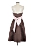 Bill Levkoff 100% Polyester Brown Cocktail Dress Size 8 - photo 2