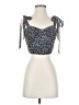 Cotton Candy LA 100% Polyester Silver Tank Top Size S - photo 1