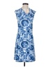 Unbranded Print Blue Casual Dress Size S (estimated) - photo 1