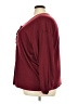 Torrid Burgundy Long Sleeve T-Shirt Size 4X Plus (4) - photo 5