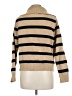 On 34th Stripes Tan Pullover Sweater Size M - photo 2