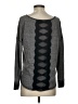 En Creme Gray Long Sleeve Top Size S - photo 2