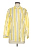 Assorted Brands Stripes Yellow Long Sleeve Button-Down Shirt Size M - photo 1