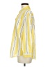 Assorted Brands Stripes Yellow Long Sleeve Button-Down Shirt Size M - photo 5