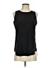 Ann Taylor 100% Polyester Black Sleeveless Top Size XS - photo 1