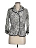 Alberto Makali 100% Cotton Tweed Silver Jacket Size M - photo 1