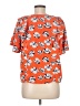 Code x Mode Orange Short Sleeve Blouse Size M - photo 2