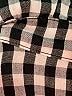 Unbranded 100% Cotton Checkered-gingham Black Long Sleeve Blouse Size M - photo 7