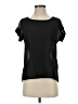 Jon & Anna 100% Polyester Black Short Sleeve Top Size S - photo 1