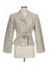 Kay Unger 100% Silk Metallic Gray Jacket Size 12 - photo 1