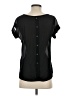 Jon & Anna 100% Polyester Black Short Sleeve Top Size S - photo 2