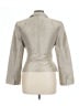 Kay Unger 100% Silk Metallic Gray Jacket Size 12 - photo 2