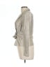 Kay Unger 100% Silk Metallic Gray Jacket Size 12 - photo 5