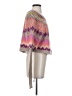 Free People Chevron-herringbone Pink Pullover Sweater Size XS - photo 4
