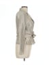 Kay Unger 100% Silk Metallic Gray Jacket Size 12 - photo 4