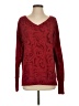 Athleta Paisley Red Pullover Sweater Size S - photo 1