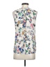 Daniel Rainn 100% Polyester White Sleeveless Blouse Size S (petite) - photo 2
