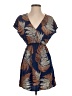 Cupshe 100% Rayon Tropical Blue Casual Dress Size XS - photo 1