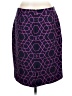 J.Crew Graphic Blue Purple Wool Skirt Size 12 - photo 2