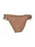 Ella Moss Animal Print Brown Swimsuit Bottoms Size M - photo 2