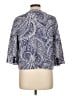 J. McLaughlin Paisley Blue Jacket Size L - photo 2