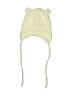 Fog 100% Cotton Ivory Winter Hat Size Newborn - photo 1