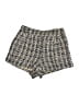She + Sky 100% Polyester Tweed Gold Shorts Size M - photo 1
