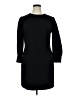 The Limited Solid Black Casual Dress Size 14 - photo 1