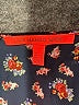 Mango 100% Polyester Print Black Casual Dress Size XS - photo 7
