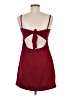 Lulus 100% Polyester Solid Burgundy Cocktail Dress Size M - photo 2