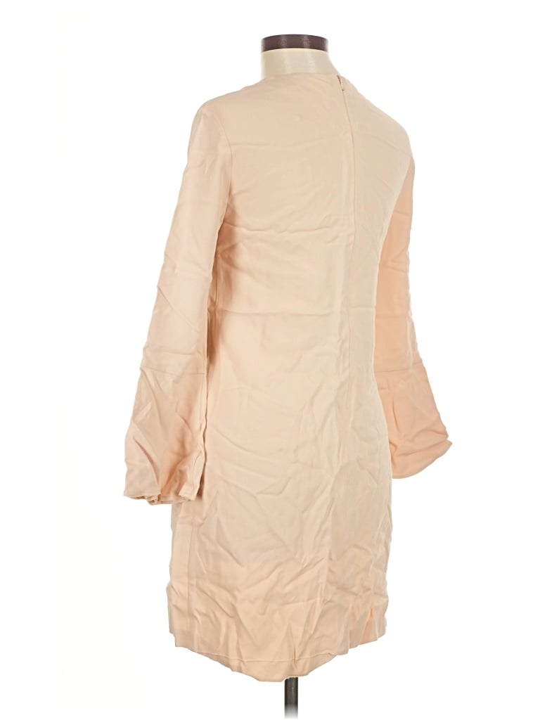 Pre-owned Zara Casual Dress In Tan