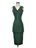 ASOS Solid Green Cocktail Dress Size 0 - photo 1