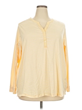 Lands' End Long Sleeve Henley