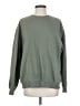 H&M Solid Green Sweatshirt Size S - photo 1
