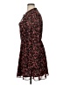 Bar III 100% Polyester Floral Black Red Cocktail Dress Size XL - photo 5