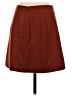 Madewell Solid Brown Orange Wool Skirt Size 2 - photo 2