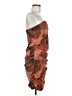 Unbranded Tie-dye Brown Cocktail Dress Size M - photo 4