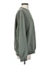 H&M Solid Green Sweatshirt Size S - photo 4