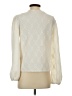 Shein Ivory Long Sleeve Blouse Size XS - photo 2