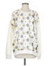 JOA Floral White Sweatshirt Size XS - photo 1