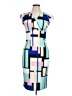 Shein Graphic Blue Cocktail Dress Size L - photo 1