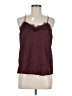 Nine West 100% Polyester Burgundy Tank Top Size M - photo 1