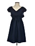 Vero Moda 100% Polyester Solid Blue Casual Dress Size XS - photo 1