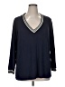 B Collection by Bobeau Blue Pullover Sweater Size 1X - photo 1