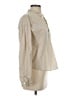 AMO 100% Cotton Ivory Long Sleeve Blouse Size S - photo 4