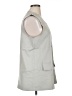 Unbranded Gray Sleeveless Button-Down Shirt Size XL - photo 4