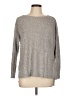 Eileen Fisher Metallic Gray Pullover Sweater Size L - photo 1