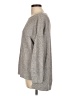Eileen Fisher Metallic Gray Pullover Sweater Size L - photo 5